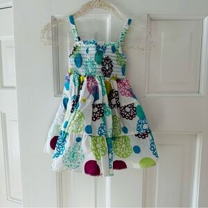 Koala Kids Colorful Floral Sundress 100% Cotton